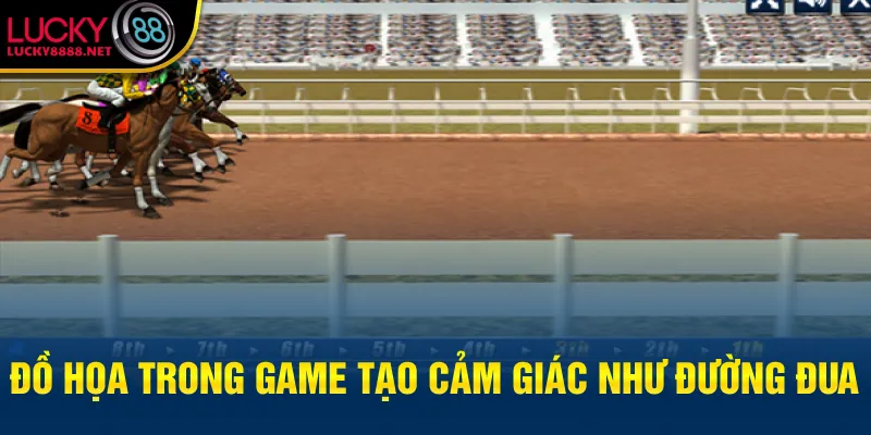Đồ họa trong game tạo cảm giác như đường đua