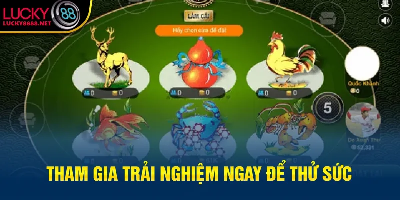 Tham gia trải nghiệm ngay để thử sức